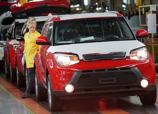 Korean brands cars manufactured at Avtotor plant