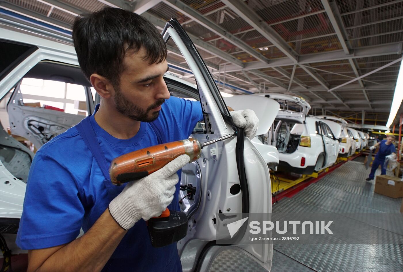 Korean brands cars manufactured at Avtotor plant