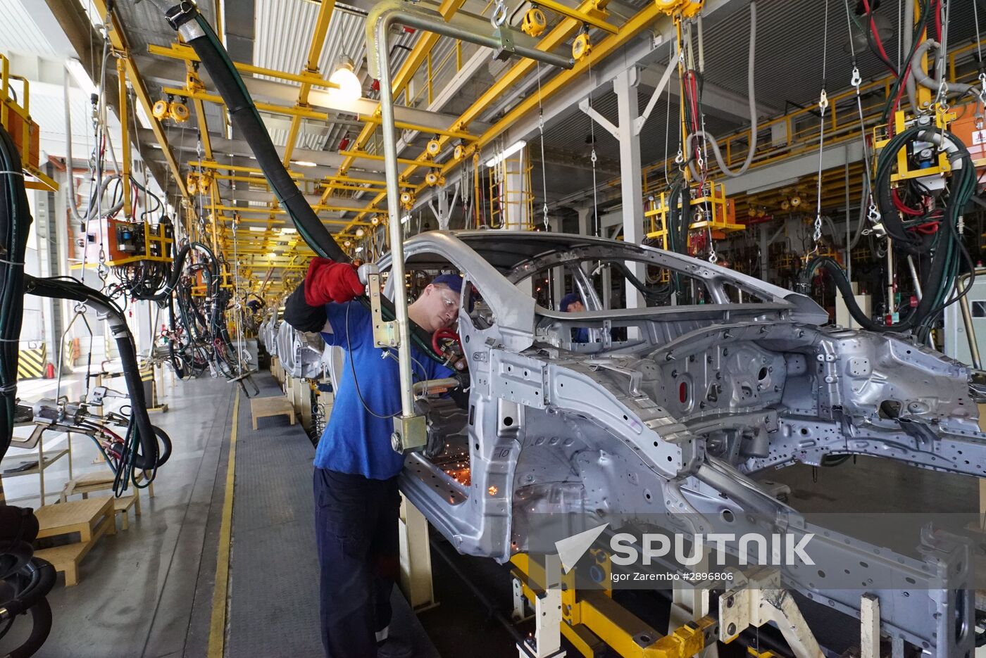 Korean brands cars manufactured at Avtotor plant