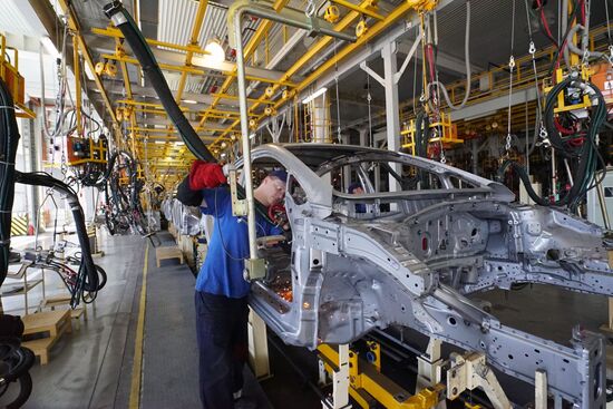 Korean brands cars manufactured at Avtotor plant