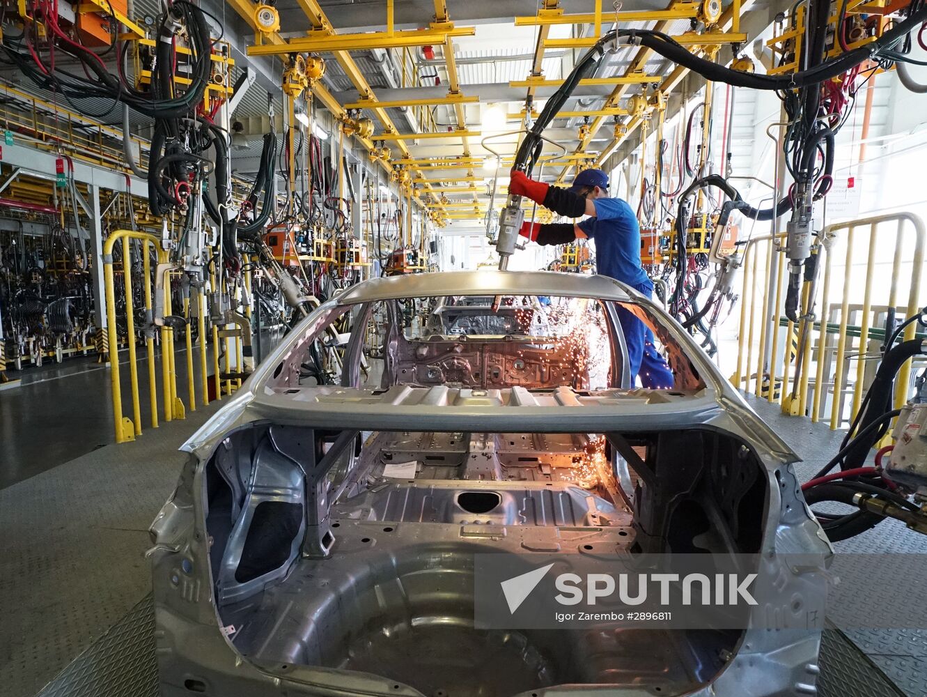 Korean brands cars manufactured at Avtotor plant