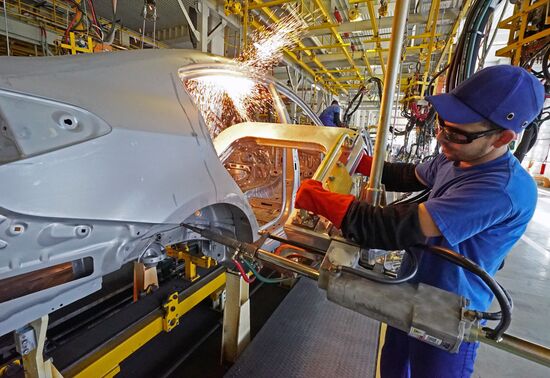 Korean brands cars manufactured at Avtotor plant