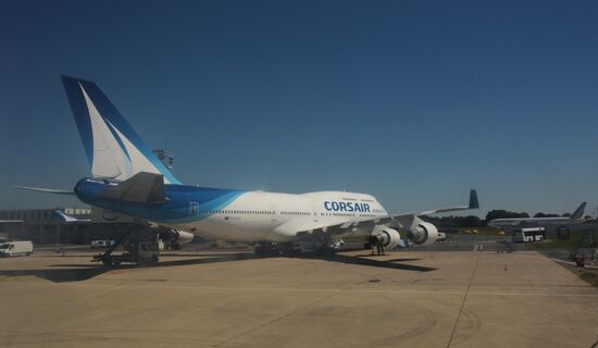 Corsair International airliner