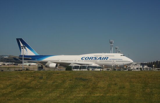 Corsair International airliner