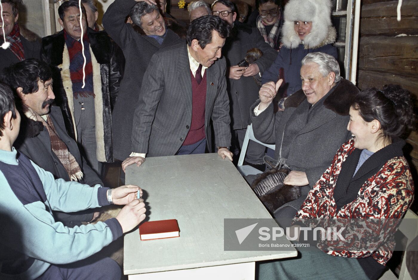 Boris Yeltsin's stay in Yakutia
