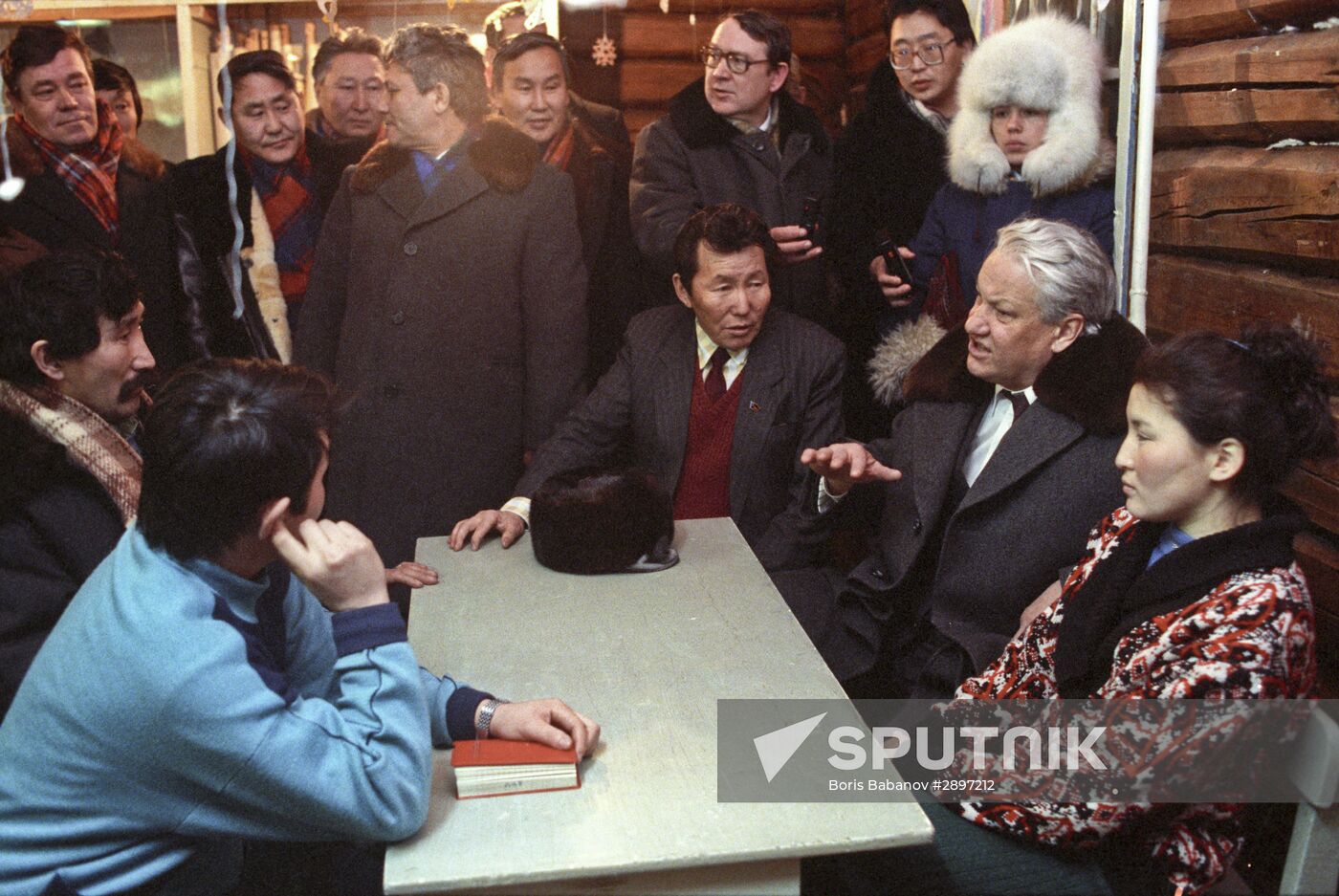 Boris Yeltsin's stay in Yakutia