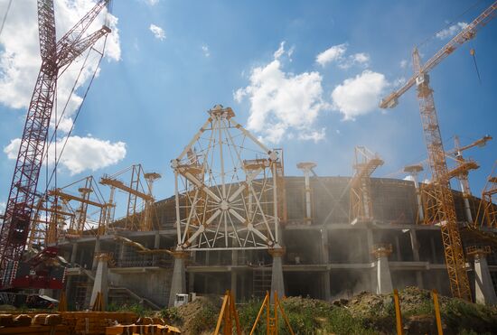 Volgograd Arena under construction