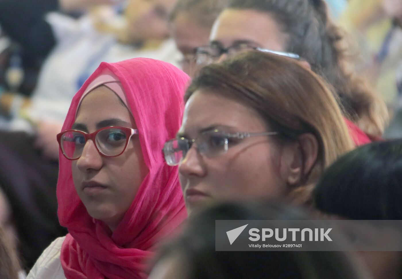 Foreign Minister Sergei Lavrov attends National Youth Education Forum