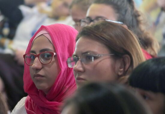 Foreign Minister Sergei Lavrov attends National Youth Education Forum