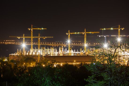 Volgograd Arena under construction