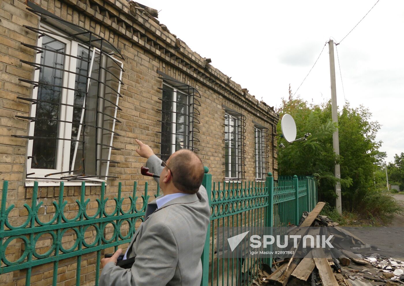 International observers arrive in Donetsk People's Republic