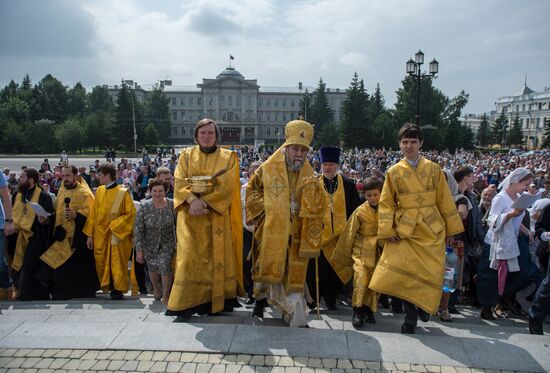 Orthodox procession to mark Omsk's 300th anniversary