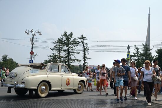 Gorkyclassic GUM motor rally