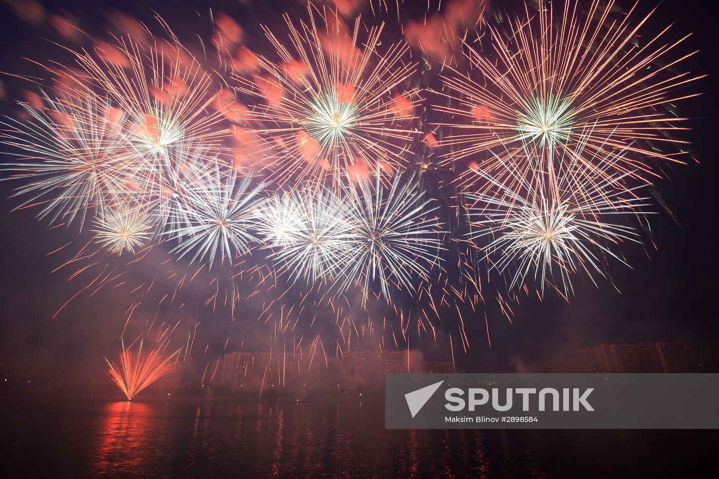 2nd Rostec International Fireworks Festival. Day 2