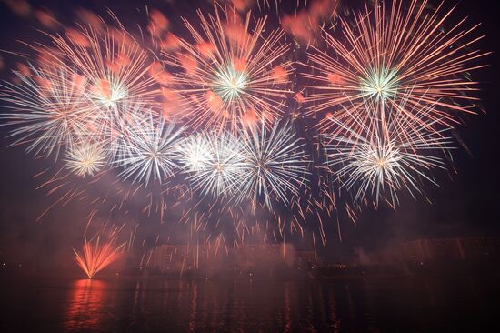 2nd Rostec International Fireworks Festival. Day 2