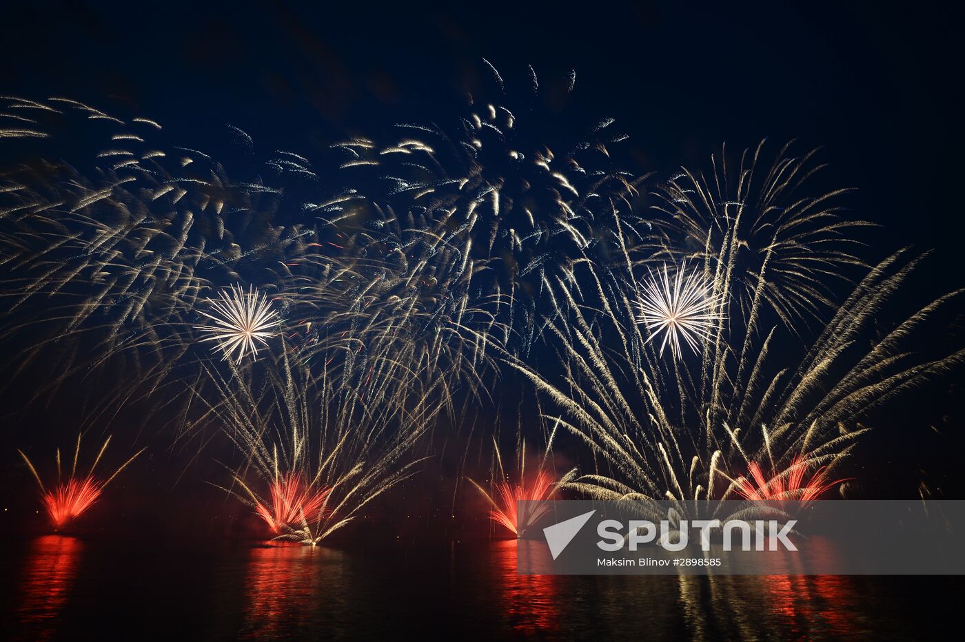 2nd Rostec International Fireworks Festival. Day 2