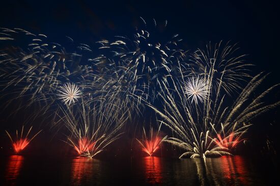 2nd Rostec International Fireworks Festival. Day 2
