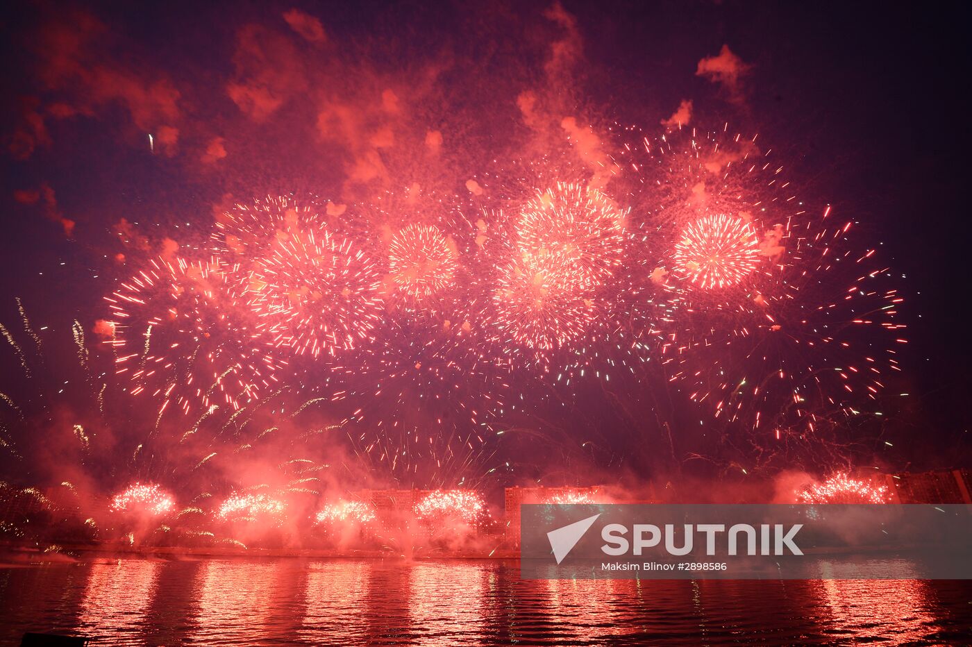 2nd Rostec International Fireworks Festival. Day 2