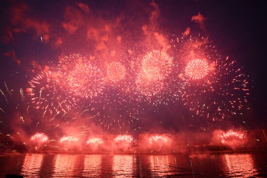 2nd Rostec International Fireworks Festival. Day 2