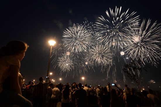 2nd Rostec International Fireworks Festival. Day 2