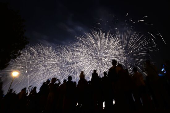 2nd Rostec International Fireworks Festival. Day 2