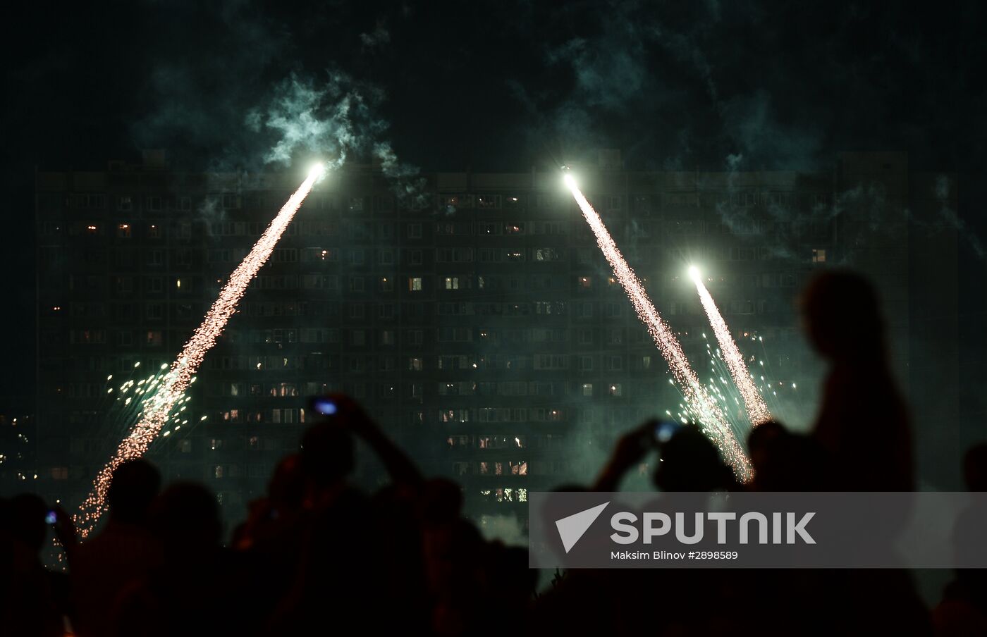 2nd Rostec International Fireworks Festival. Day 2