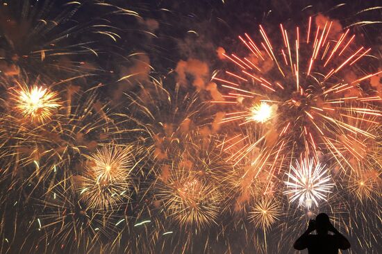 2nd Rostec International Fireworks Festival. Day 2