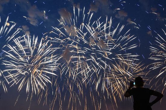 2nd Rostec International Fireworks Festival. Day 2