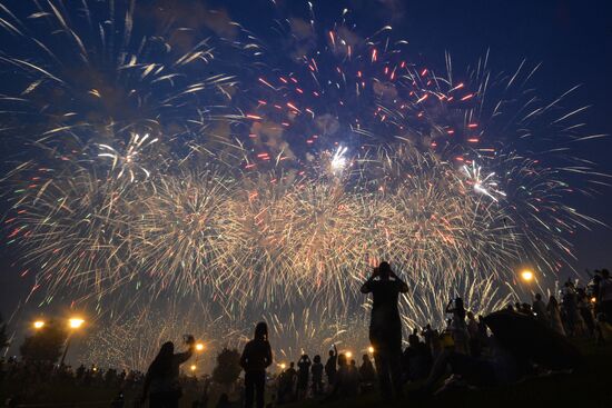 2nd Rostec International Fireworks Festival. Day 2