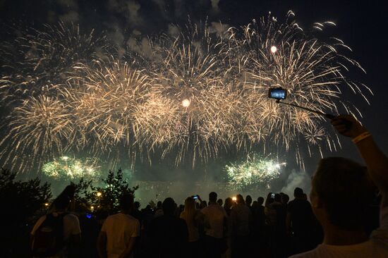 2nd Rostec International Fireworks Festival. Day 2
