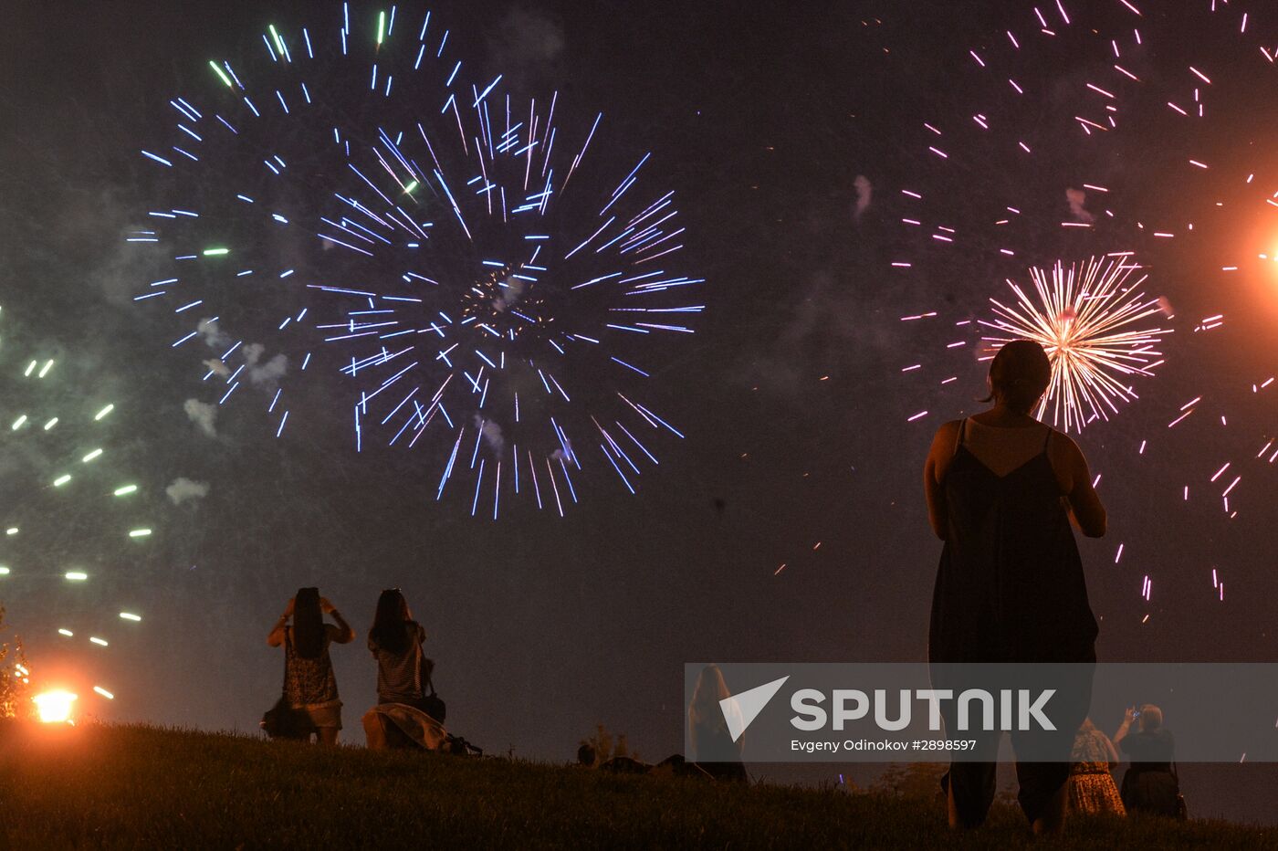 2nd Rostec International Fireworks Festival. Day 2