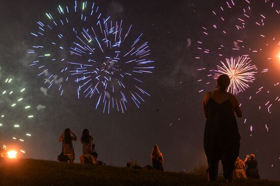 2nd Rostec International Fireworks Festival. Day 2
