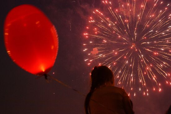 2nd Rostec International Fireworks Festival. Day 2