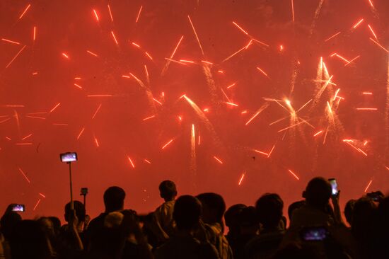2nd Rostec International Fireworks Festival. Day 2