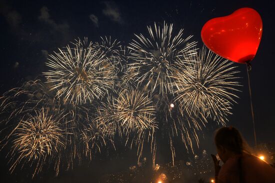 2nd Rostec International Fireworks Festival. Day 2