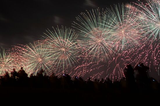 2nd Rostec International Fireworks Festival. Day 2