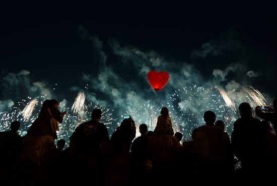 2nd Rostec International Fireworks Festival. Day 2