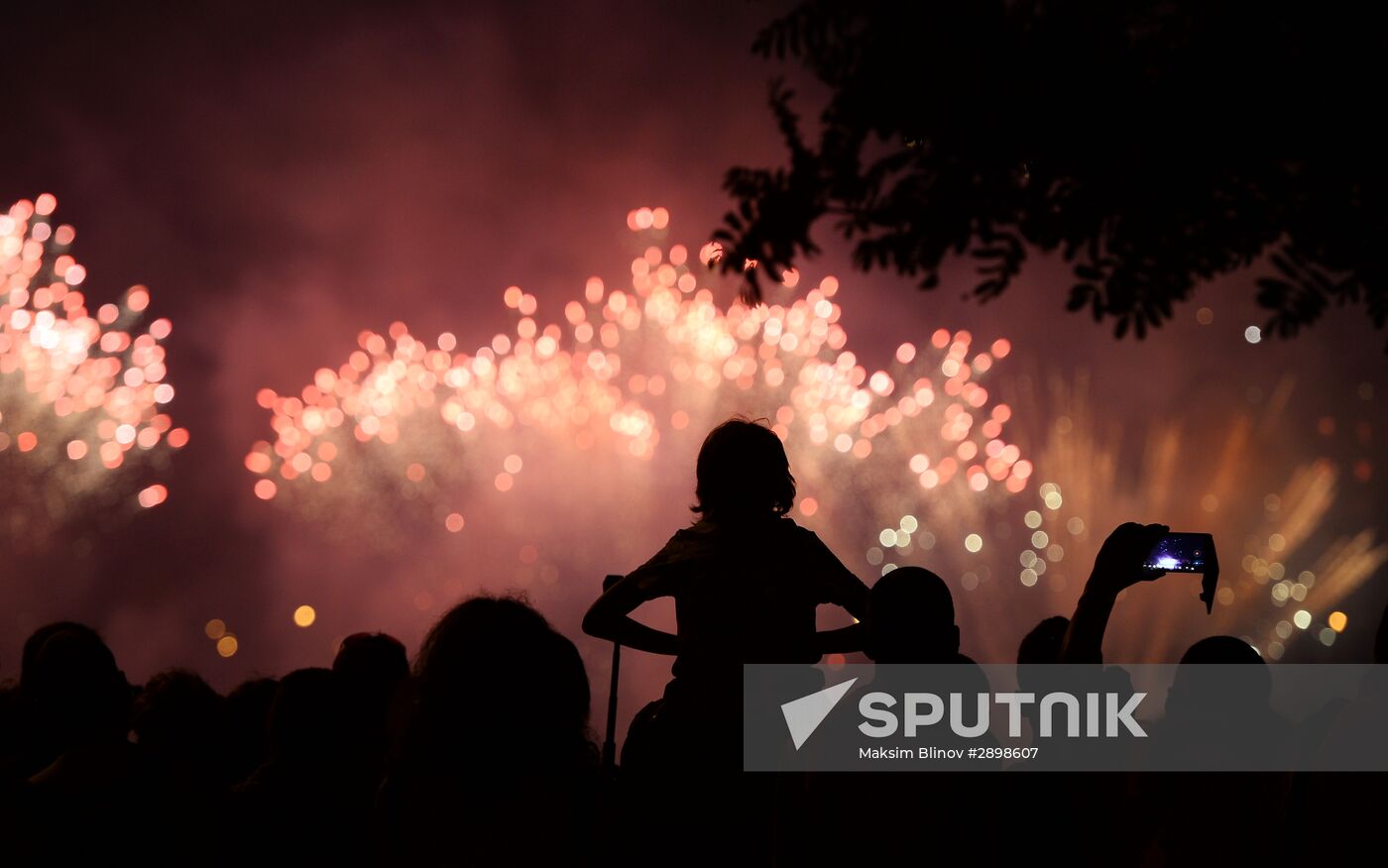 2nd Rostec International Fireworks Festival. Day 2