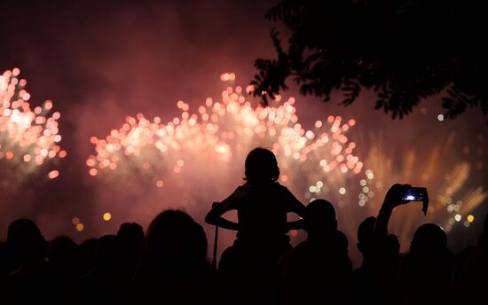 2nd Rostec International Fireworks Festival. Day 2