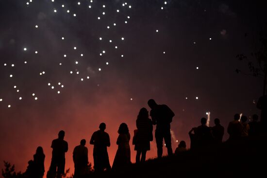 2nd Rostec International Fireworks Festival. Day 2