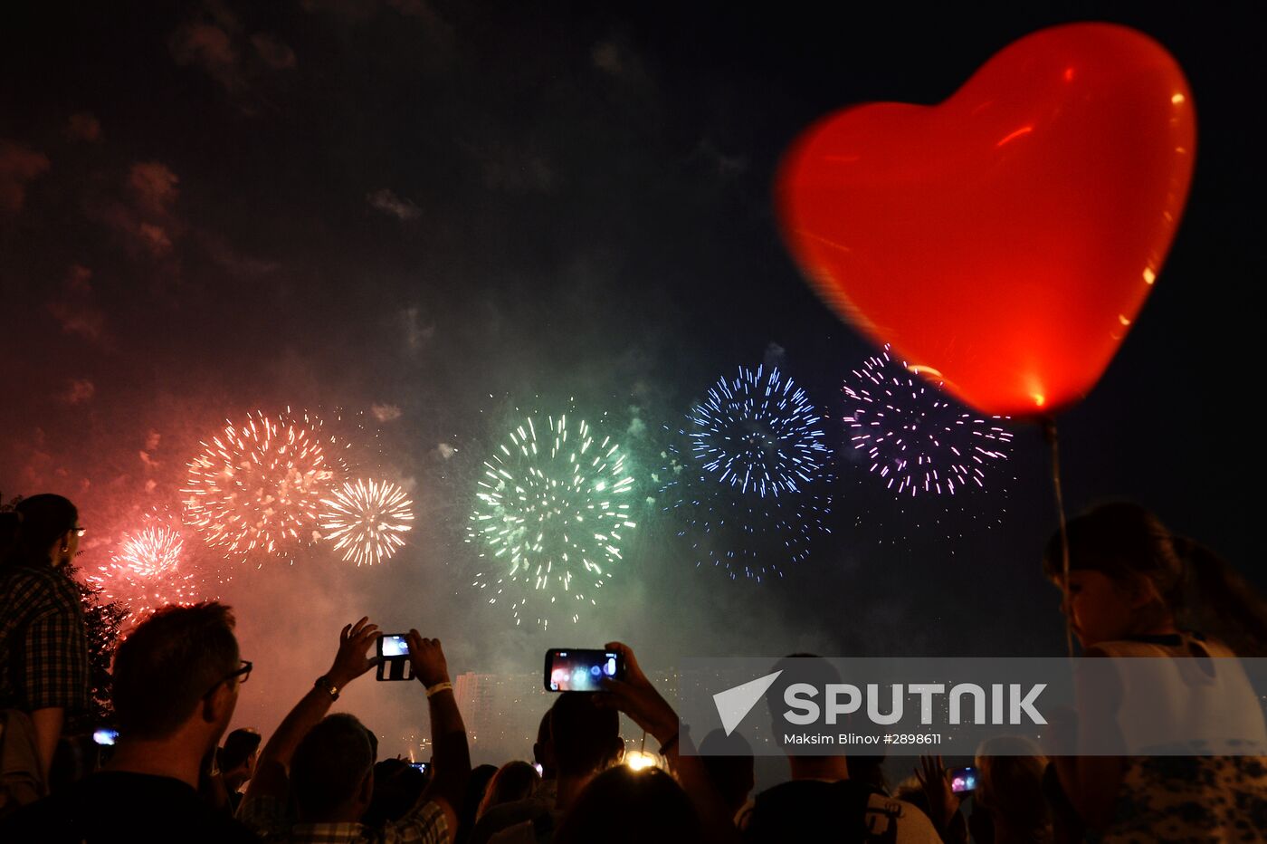 2nd Rostec International Fireworks Festival. Day 2
