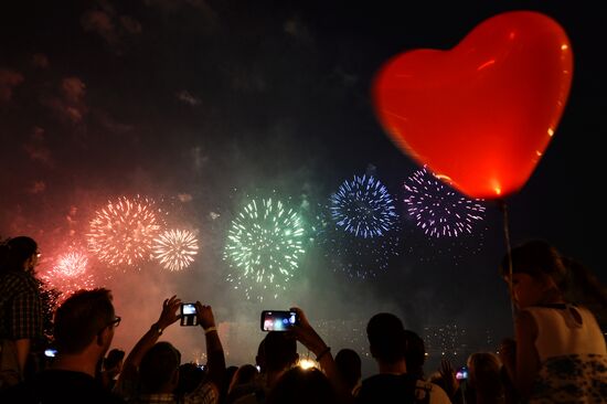 2nd Rostec International Fireworks Festival. Day 2
