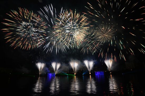 2nd Rostec International Fireworks Festival. Day 2