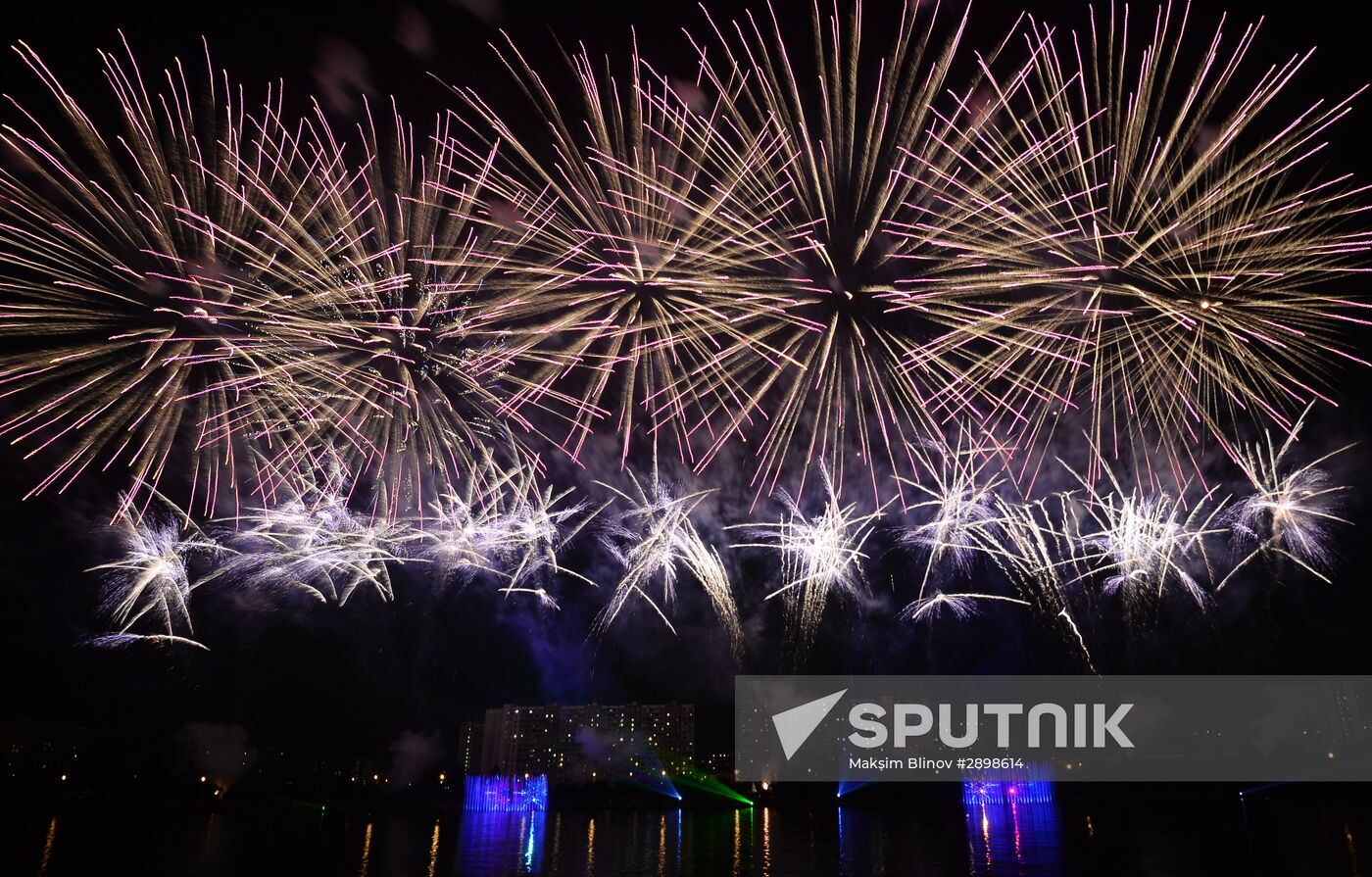 2nd Rostec International Fireworks Festival. Day 2