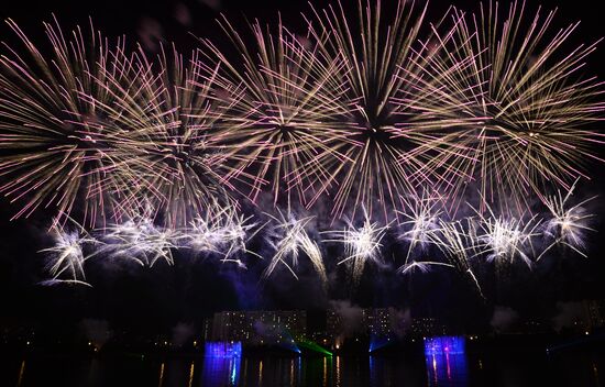 2nd Rostec International Fireworks Festival. Day 2