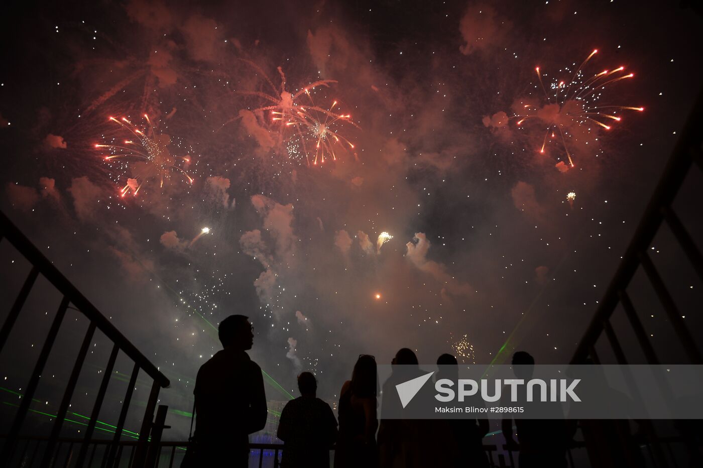 2nd Rostec International Fireworks Festival. Day 2