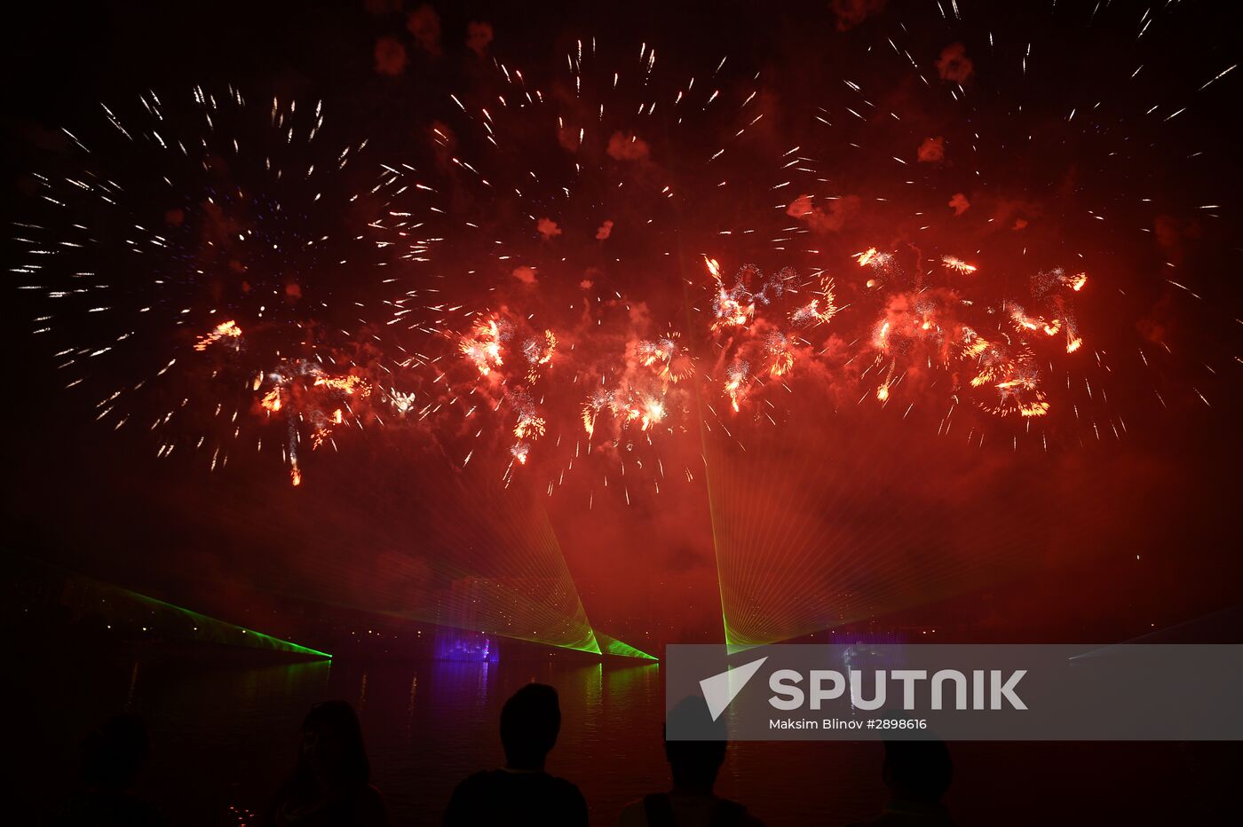 2nd Rostec International Fireworks Festival. Day 2