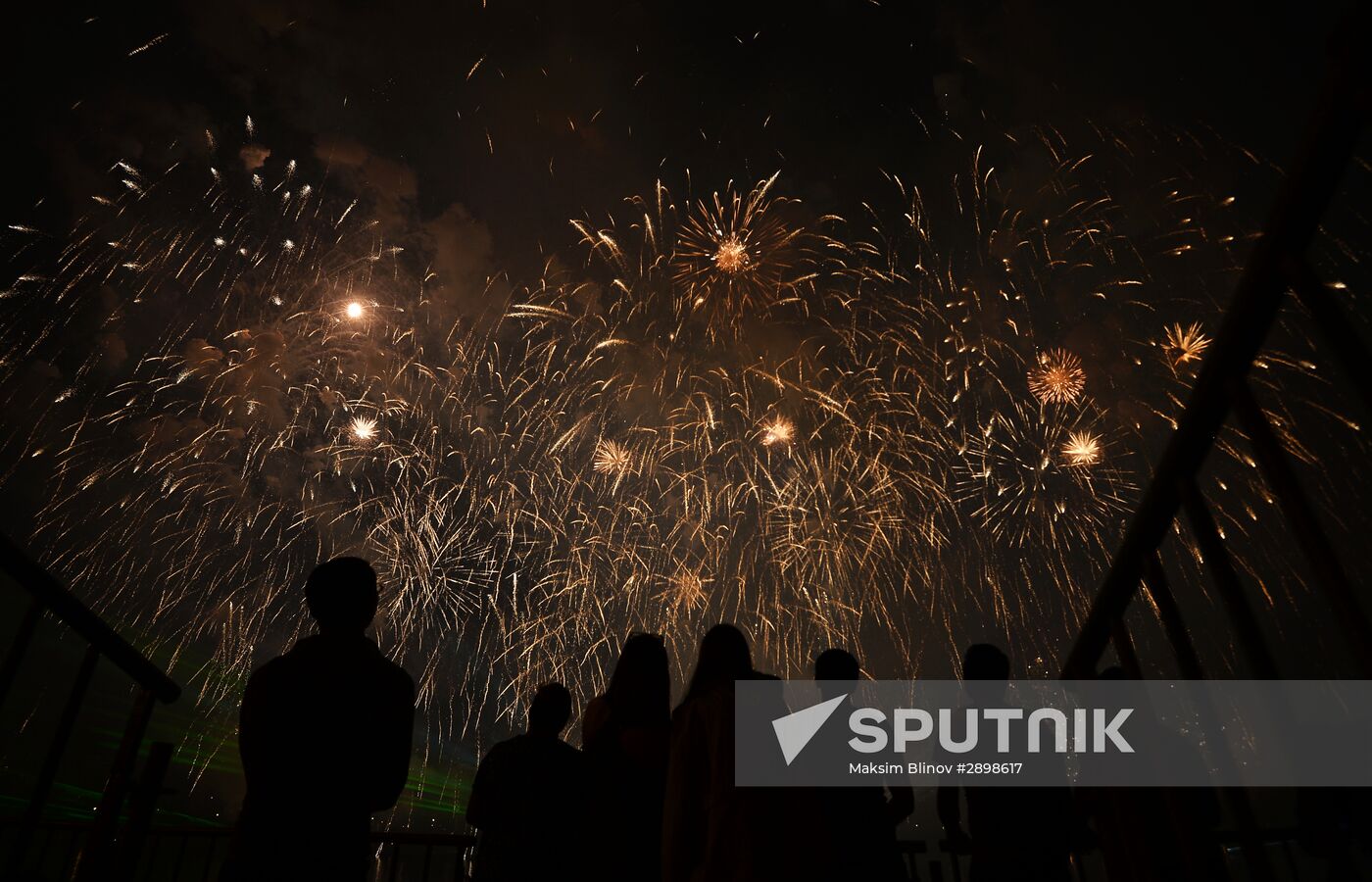 2nd Rostec International Fireworks Festival. Day 2