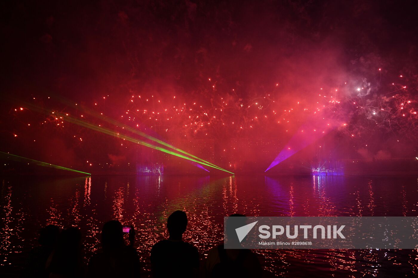 2nd Rostec International Fireworks Festival. Day 2