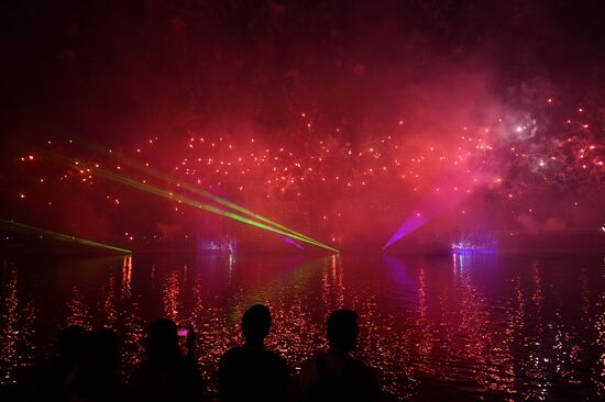 2nd Rostec International Fireworks Festival. Day 2